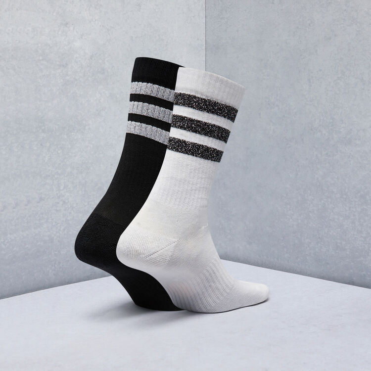 Buy adidas Originals Glam 3-Stripes Cushioned Crew Sport Socks (3